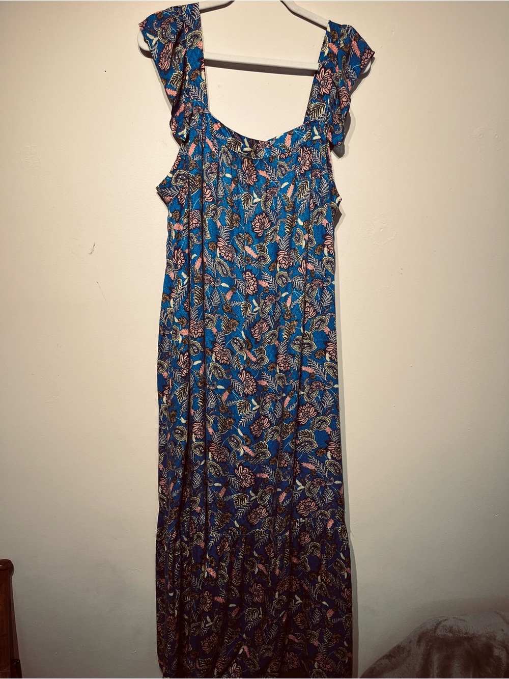 Knox Rose Floral Maxi Dress with Ruffle Straps